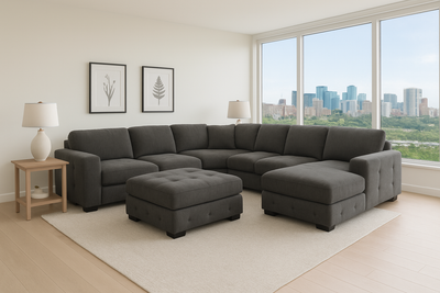 Dorado - Ultra Plush Upholstery - Right Chaise Sectional