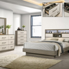 Vini Queen Bedroom Set - Coffee Grey