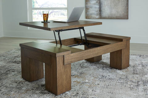 T763 - Lift-Top Coffee Table