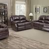 Danbry - Reclining Sofa, Loveseat and Chair Set - Brown
