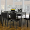1240 7 Piece Faux Marble Dining Set