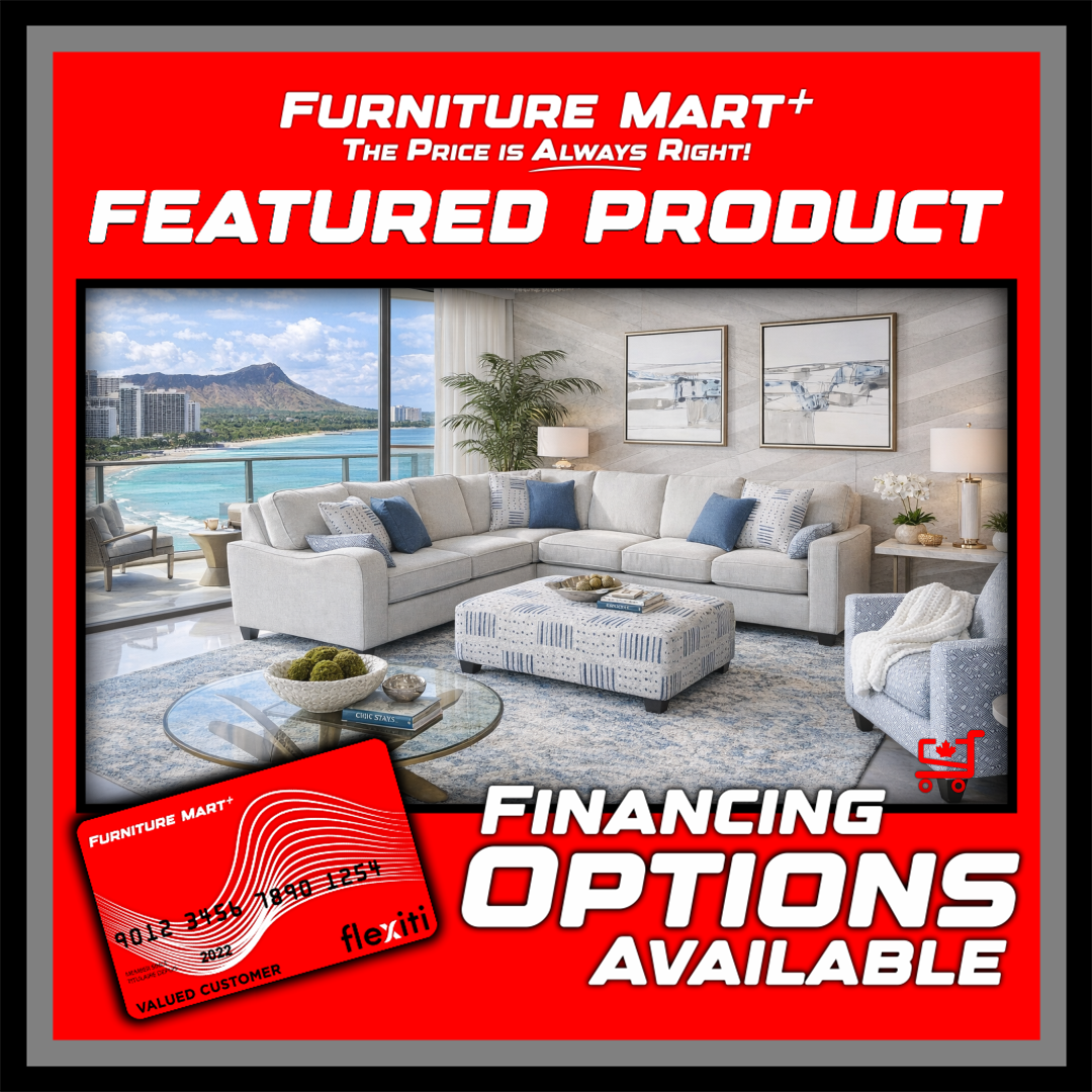 6090 - Chenille Light Grey Sectional