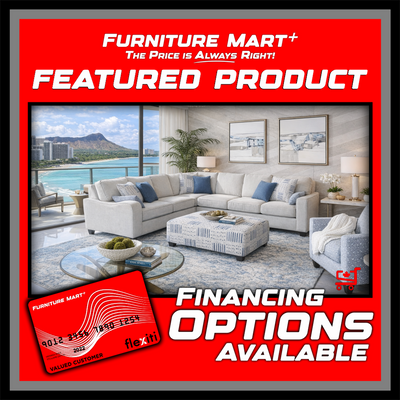 6090 - Chenille Light Grey Sectional