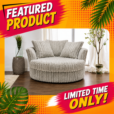6122 Hush Moonstruck Swivel Cuddle Chair
