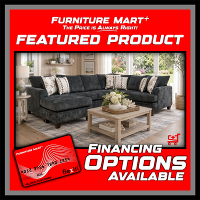 6140 - Coastline Charcoal Sectional