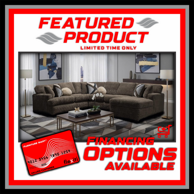 6255 - Ultra Plush Sectional - Brown