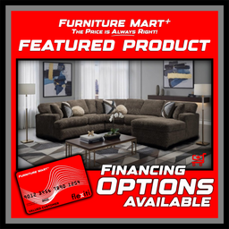 6255 - Ultra Plush Sectional - Brown