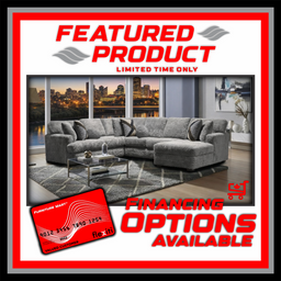 6255 - Ultra Plush Sectional - Grey
