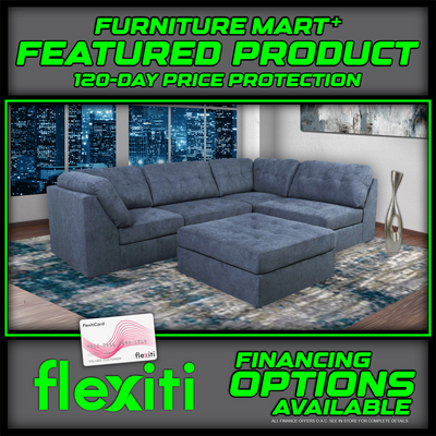 9477 Sectional - Blue