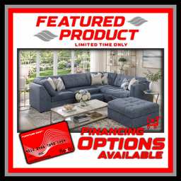 9477 Sectional - Blue