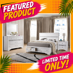 Alamar Queen Bedroom Set - White