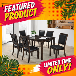 Bristol - 7 Piece Dining Set - Brown