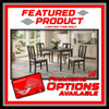 Kaylee - 5 Piece Dining Set - Weathered Grey