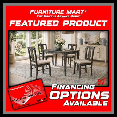 Kaylee - 5 Piece Dining Set - Weathered Grey