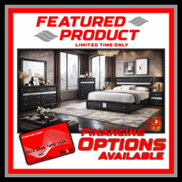 Alamar Queen Bedroom Set - Black