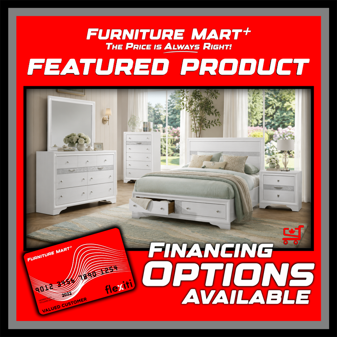 Alamar Queen Bedroom Set - White