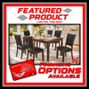 Bristol - 7 Piece Dining Set - Brown