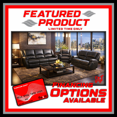 Danbry - Reclining Sofa, Loveseat and Chair Set - Black