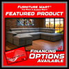 Strata U-Shaped Fabric Sectional Sofabed with Storage