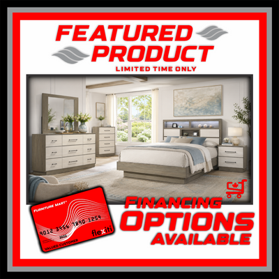Vini Queen Bedroom Set - Coffee Grey