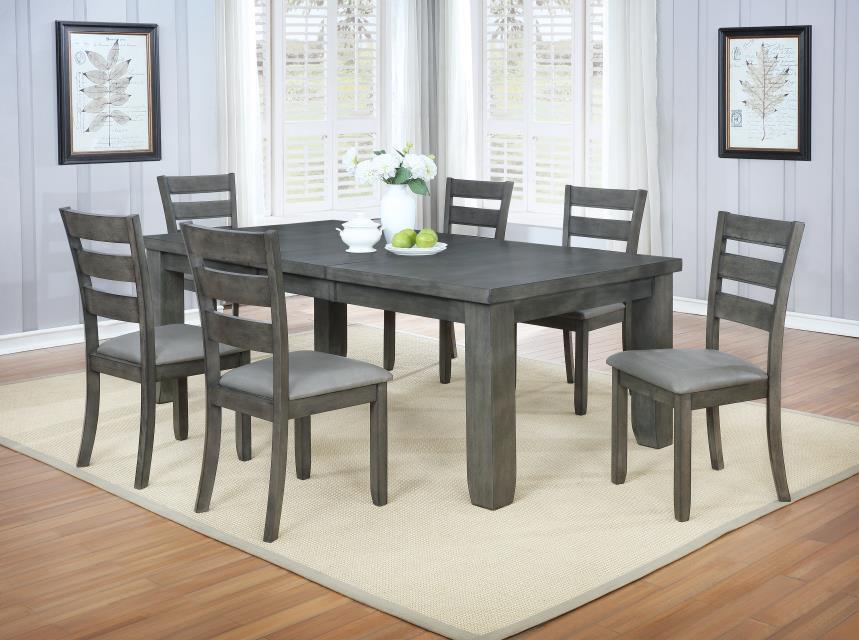 Hawthorne - 7 Piece Dining Set - Grey