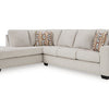 Arctic Haven - Left Chaise Sectional - Off-white