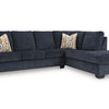 Ocean Drift - Right Chaise Sectional - Navy Blue