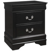 Louis Philip Queen Bedroom Set - Black