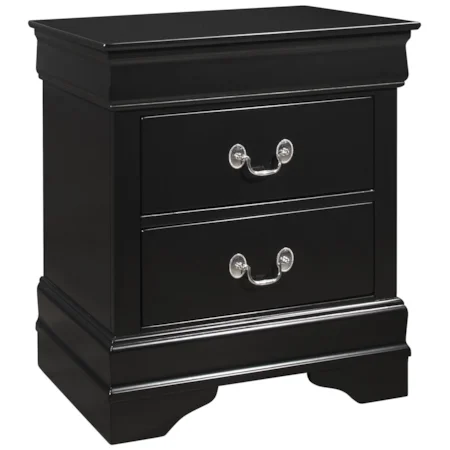 Louis Philip Queen Bedroom Set - Black